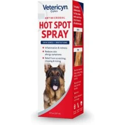 Vetericyn Plus Antimicrobial Hot Spot Spray For Dogs, Cats & Small Pets -Pet Wellness 58909 PT2. AC SS1800 V1677275526