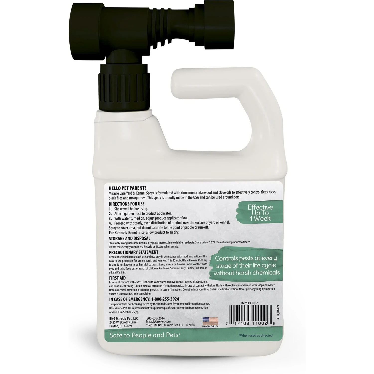 Natural Chemistry Natural Yard & Kennel Spray 2 Natural Chemistry Natural Yard & Kennel Spray - Image 2