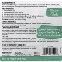 Natural Chemistry Natural Yard & Kennel Spray 7 Natural Chemistry Natural Yard & Kennel Spray -Pet Wellness 59511 PT2. AC SS1800 V1483714736