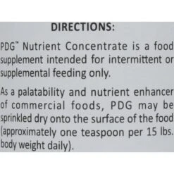 Wysong PDG Dog & Cat Food Supplement 9 Wysong PDG Dog & Cat Food Supplement -Pet Wellness 59627 PT4. AC SS1800 V1469131312