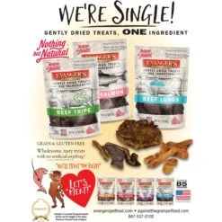 Evanger's Nothing But Natural Beef Hearts Gently Dried Dog & Cat Treats 10 Evanger's Nothing But Natural Beef Hearts Gently Dried Dog & Cat Treats -Pet Wellness 60033 PT4. AC SS1800 V1693919451