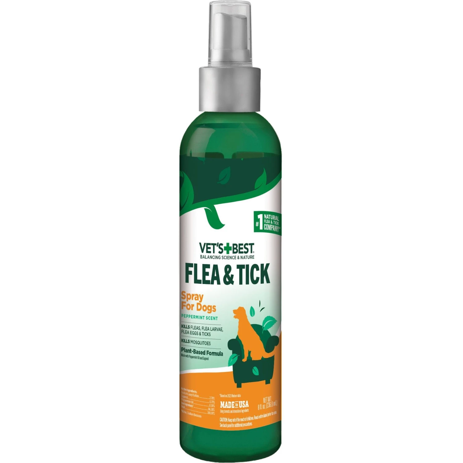 Vet's Best Flea + Tick Spray For Dogs 1 Vet's Best Flea + Tick Spray For Dogs