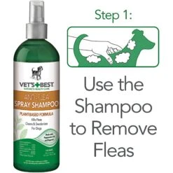 Vet's Best Anti-Flea Easy Spray Shampoo For Dogs 9 Vet's Best Anti-Flea Easy Spray Shampoo For Dogs -Pet Wellness 60167 PT4. AC SS1800 V1632792405