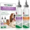 Vet's Best Ear Relief Wash + Dry Combo Pack For Dogs