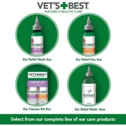 Vet's Best Ear Relief Wash For Dogs 9 Vet's Best Ear Relief Wash For Dogs -Pet Wellness 60183 PT5. AC SS1800 V1632791471