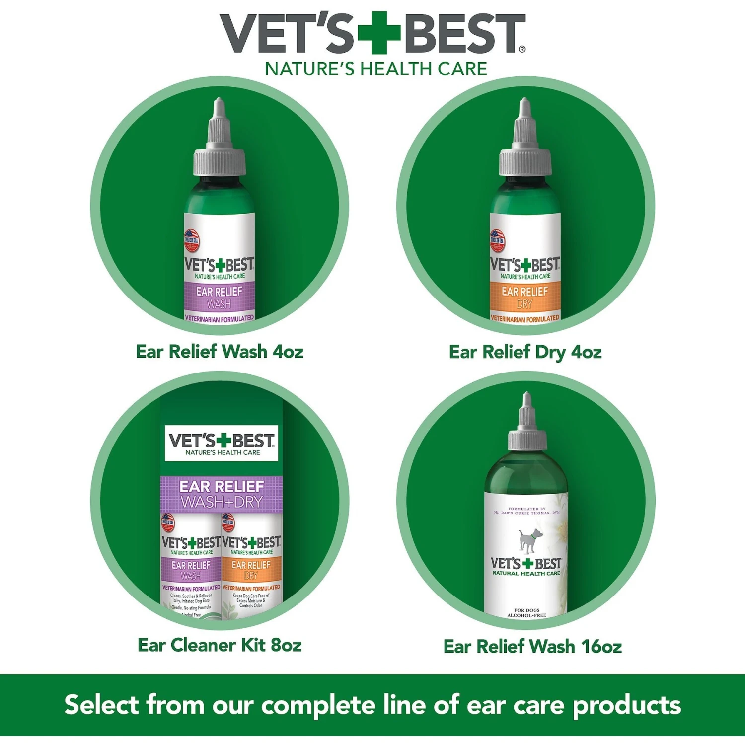 Vet's Best Ear Relief Wash For Dogs 5 Vet's Best Ear Relief Wash For Dogs - Image 5