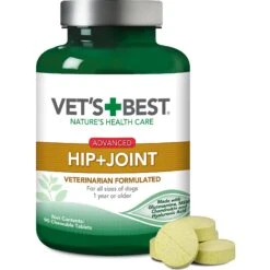 Vet's Best Advanced Chewable Tablets Joint Supplement For Dogs