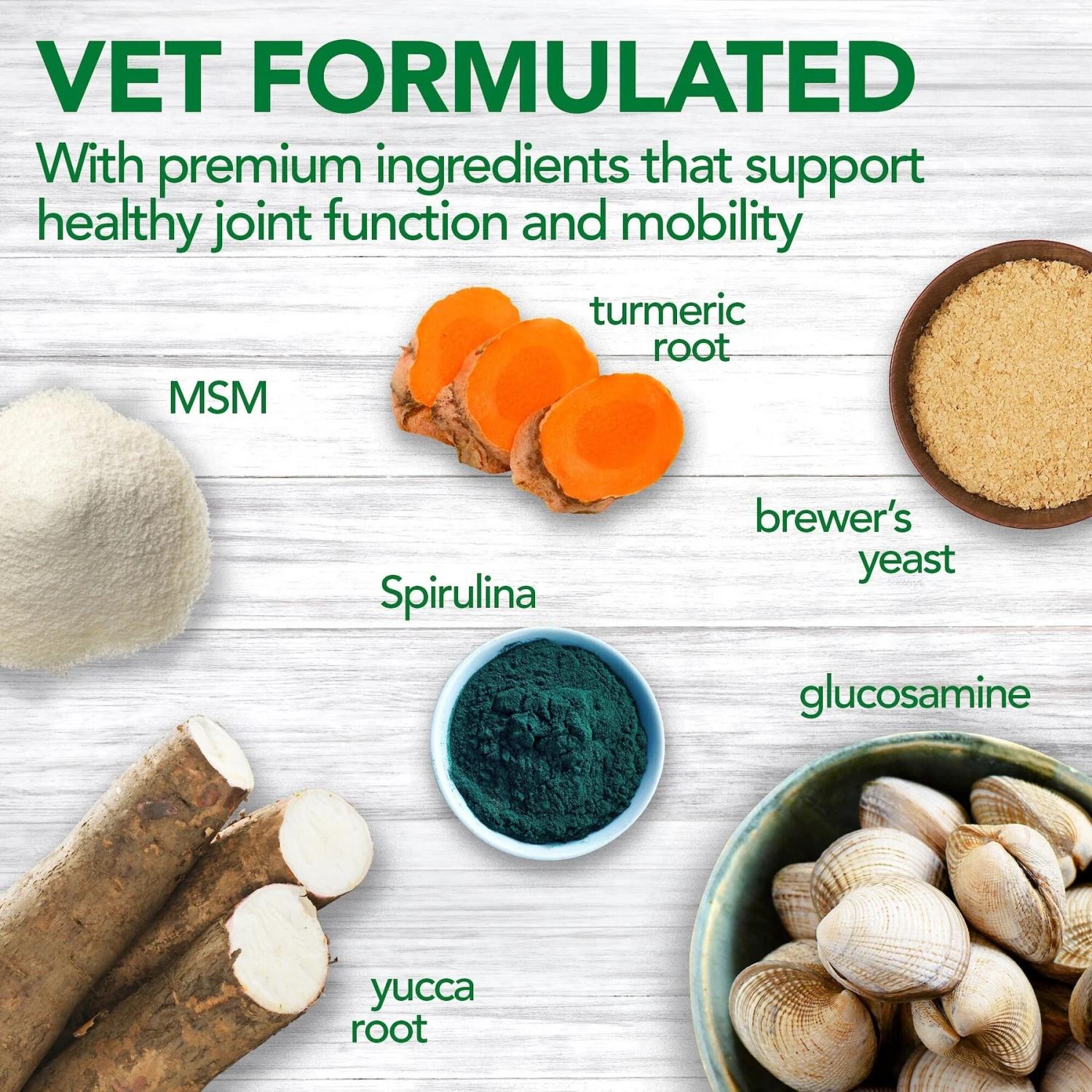 Vet's Best Advanced Chewable Tablets Joint Supplement For Dogs 4 Vet's Best Advanced Chewable Tablets Joint Supplement For Dogs - Image 4