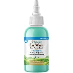 NaturVet Aloe & Baby Powder Scent Dog & Cat Ear Wash