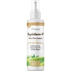 NaturVet Septiderm-V Skin Care Lotion Dog & Cat Spray
