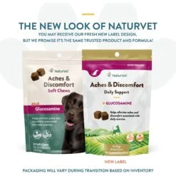 NaturVet Aches & Discomfort Plus Glucosamine Soft Chews Joint Supplement For Dogs 9 NaturVet Aches & Discomfort Plus Glucosamine Soft Chews Joint Supplement For Dogs -Pet Wellness 60311 PT1. AC SS1800 V1698693733