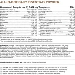 NaturVet All-in-One Powder Multivitamin For Dogs -Pet Wellness 60320 PT7. AC SS1800 V1698696912