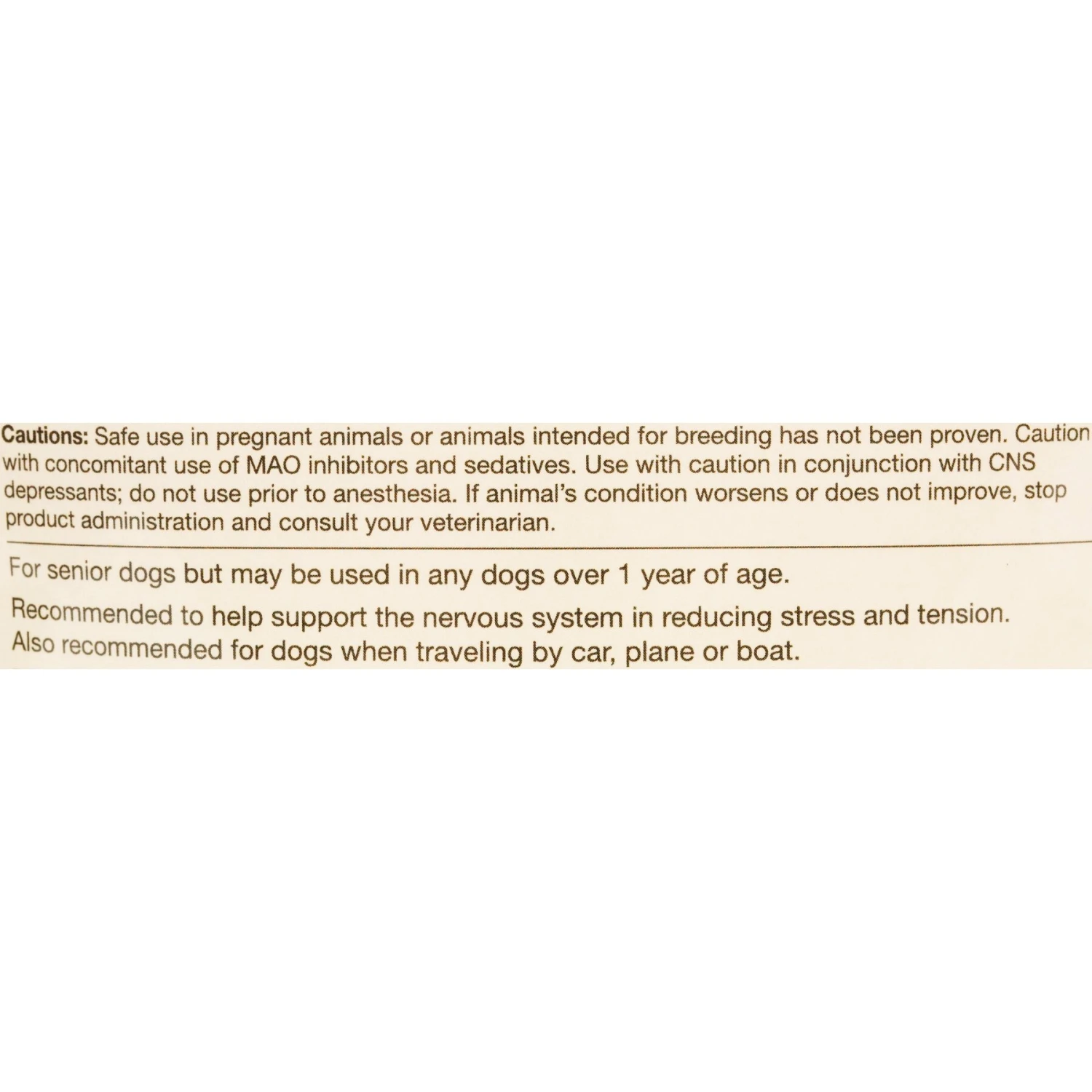 NaturVet Senior Wellness Quiet Moments Calming Aid Chamomile, Passion Flower & L-Tryptphan Plus Melatonin Dog Supplement 5 NaturVet Senior Wellness Quiet Moments Calming Aid Chamomile, Passion Flower & L-Tryptphan Plus Melatonin Dog Supplement - Image 5
