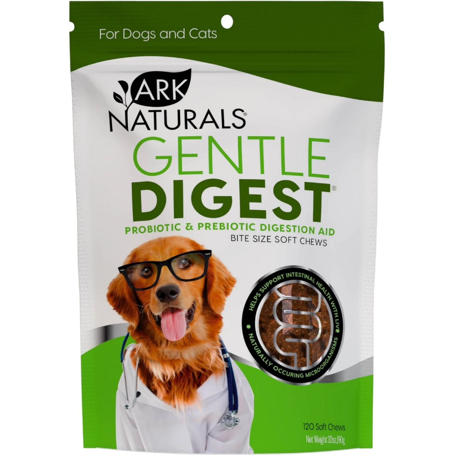Ark Naturals Gentle Digest Dog & Cat Soft Chews 1 Ark Naturals Gentle Digest Dog & Cat Soft Chews