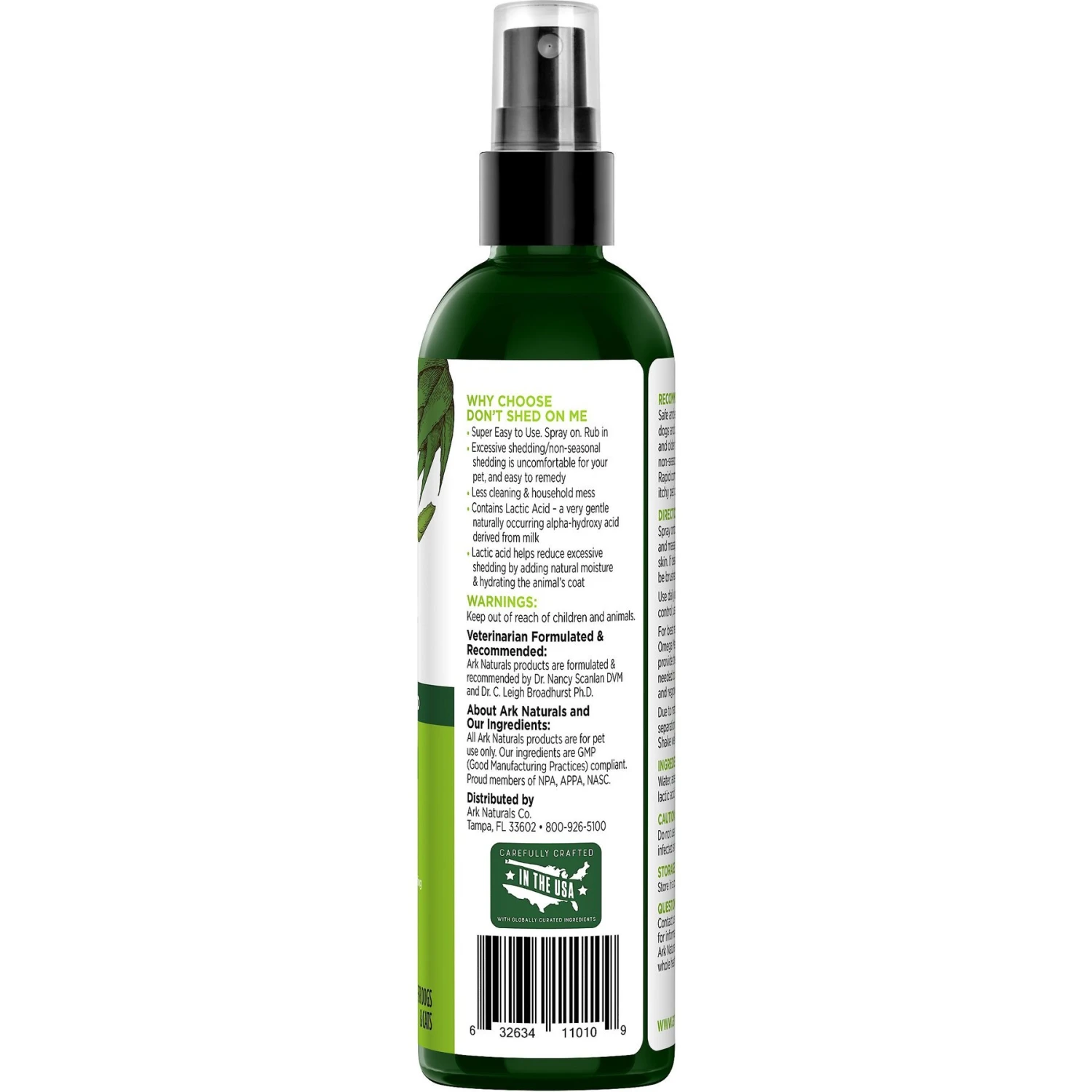 Ark Naturals Don't Shed On Me! Dog & Cat Spray 3 Ark Naturals Don't Shed On Me! Dog & Cat Spray - Image 3