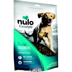 Nulo Freestyle Limited+ Salmon Recipe Grain-Free Puppy & Adult Dry Dog Food & Nulo Freestyle Salmon Recipe Grain-Free Dog Training Treats -Pet Wellness 608070 PT5. AC SS1800 V1660923565
