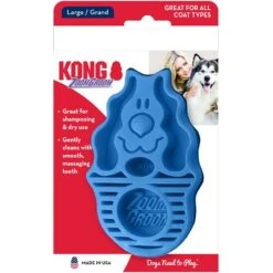 KONG Dog ZoomGroom Multi-Use Brush -Pet Wellness 60812 PT7. AC SS1800 V1605751610