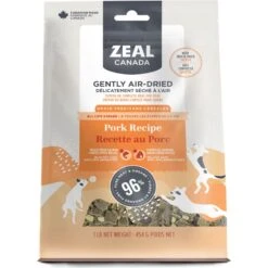 Zeal Canada Gently Pork With Freeze-Dried Salmon Flavored Air-Dried Dog Food