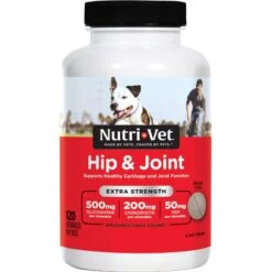 Nutri-Vet Extra Strength Chewable Tablets Joint Supplement For Dogs