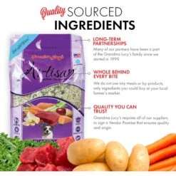Grandma Lucy's Artisan Venison Grain-Free Freeze-Dried Dog Food 12 Grandma Lucy's Artisan Venison Grain-Free Freeze-Dried Dog Food -Pet Wellness 61095 PT3. AC SS1800 V1676648391