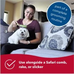 Safari Wire Pin Brush For Dogs -Pet Wellness 61242 PT4. AC SS1800 V1678125163