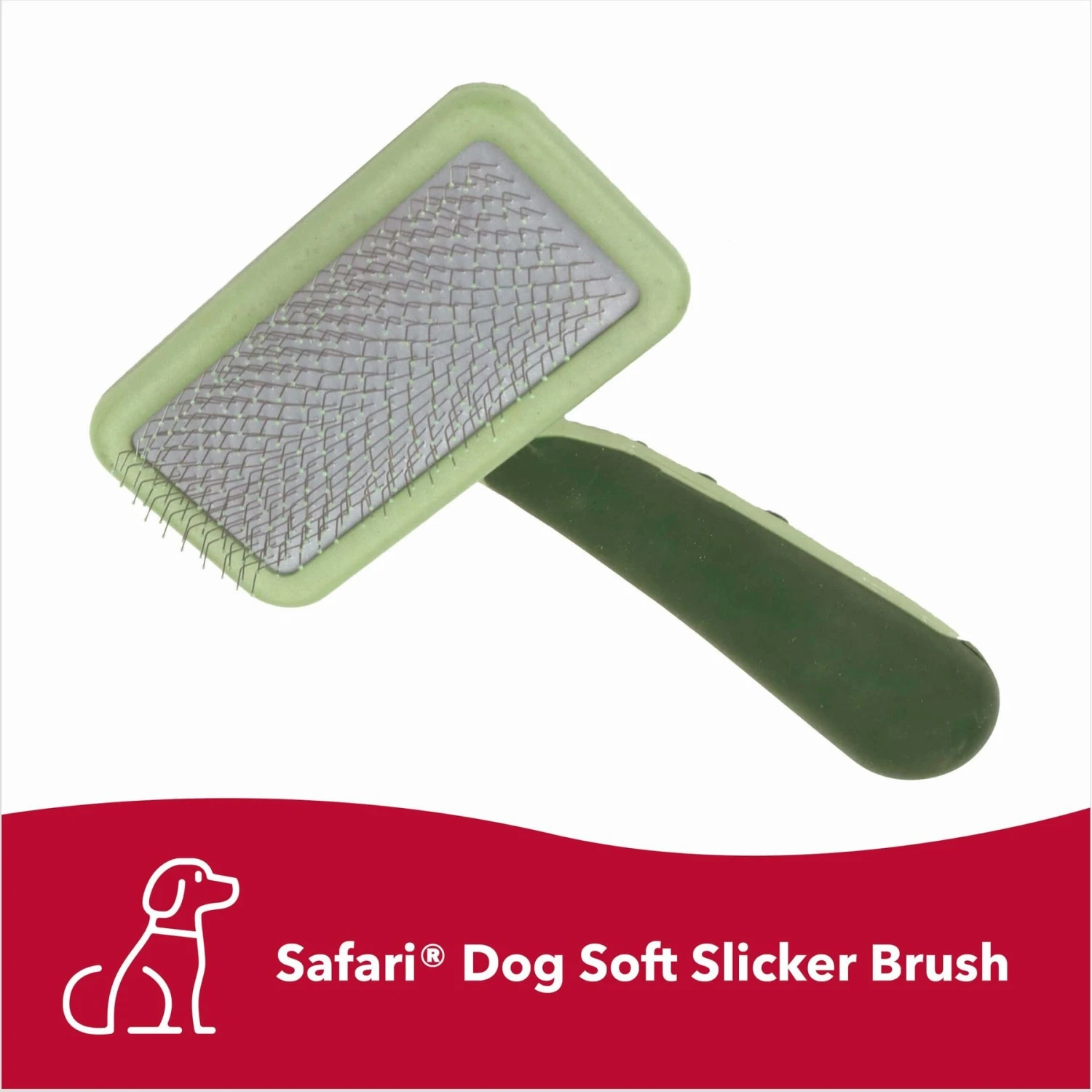 Safari Soft Slicker Brush For Dogs 3 Safari Soft Slicker Brush For Dogs - Image 3