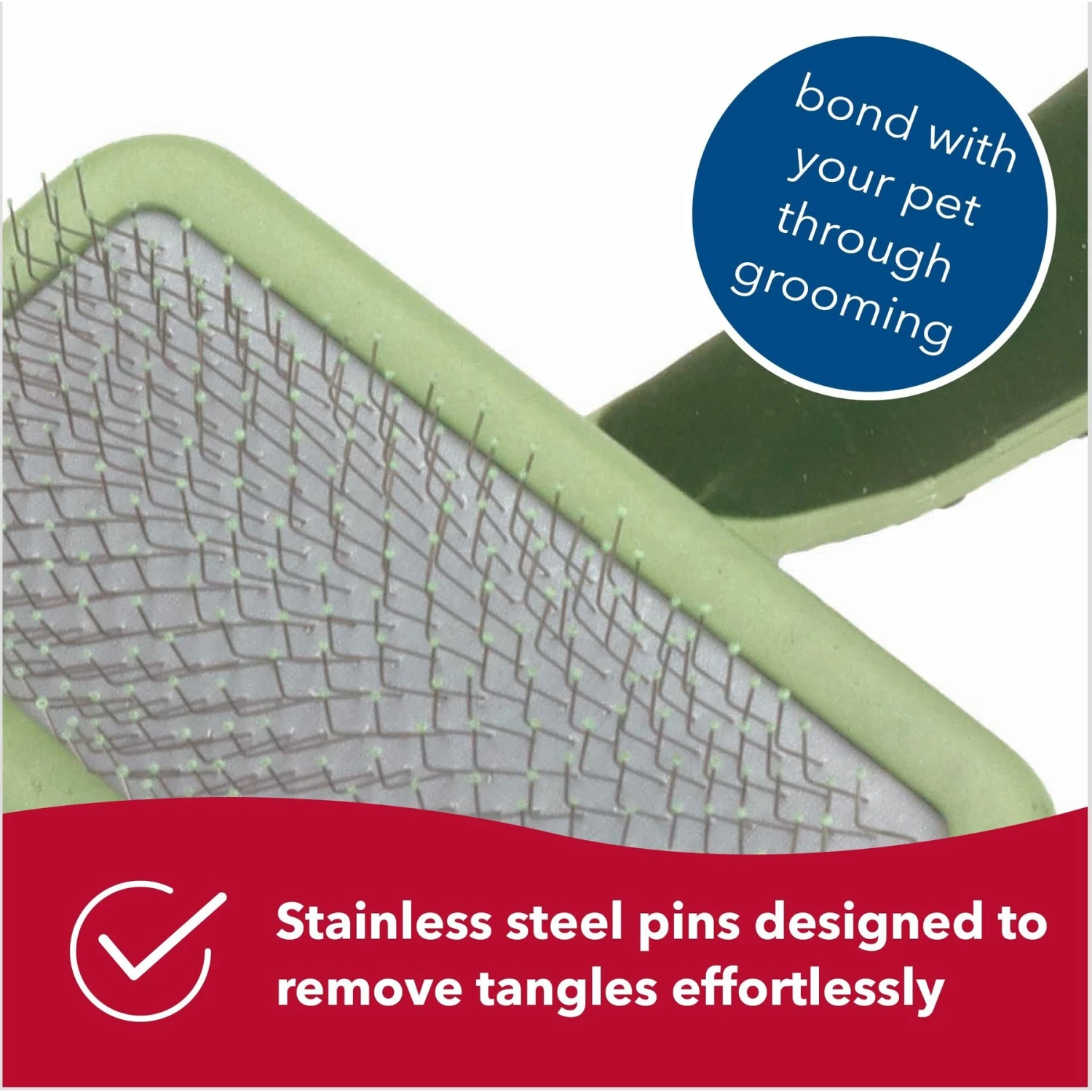 Safari Soft Slicker Brush For Dogs 5 Safari Soft Slicker Brush For Dogs - Image 5