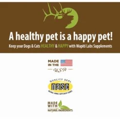 Wapiti Labs Recuperate Formula For Healthy Recovery Dog Supplement -Pet Wellness 61291 PT8. AC SS1800 V1582746686