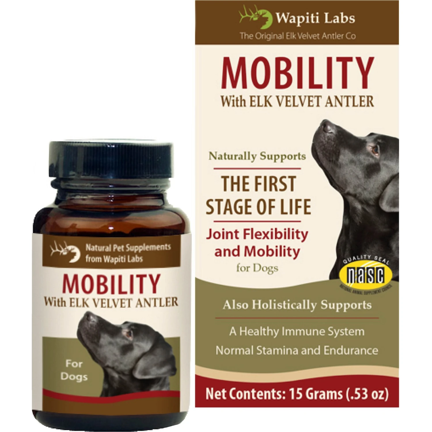Wapiti Labs Mobility Formula Dog Powder Supplement 1 Wapiti Labs Mobility Formula Dog Powder Supplement