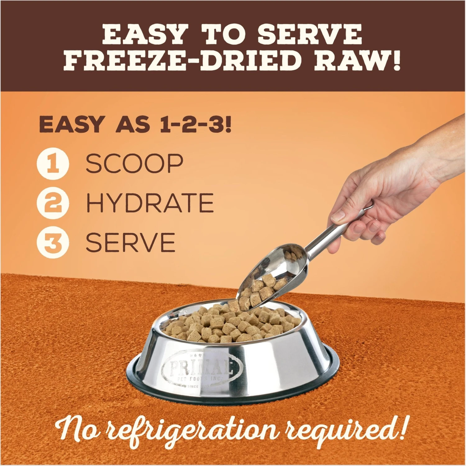 Primal Raw Pronto Beef Recipe Dog Freeze-Dried Food 3 Primal Raw Pronto Beef Recipe Dog Freeze-Dried Food - Image 3