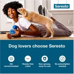Seresto Flea & Tick Collar For Dogs, Up To 18 Lbs -Pet Wellness 61517 PT2. AC SS1800 V1683653632