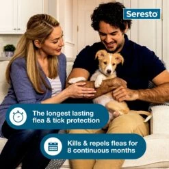 Seresto Flea & Tick Collar For Dogs, Up To 18 Lbs -Pet Wellness 61517 PT5. AC SS1800 V1683653626