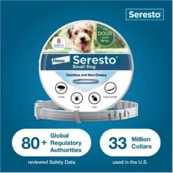 Seresto Flea & Tick Collar For Dogs, Up To 18 Lbs -Pet Wellness 61517 PT6. AC SS1800 V1683653626