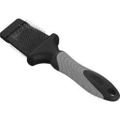 Wahl Large Double Sided Flex Dog Slicker Brush, Black & Gray