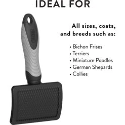 Wahl Medium Slicker Head Dog Brush, Black & Gray -Pet Wellness 620830 PT4. AC SS1800 V1660855552