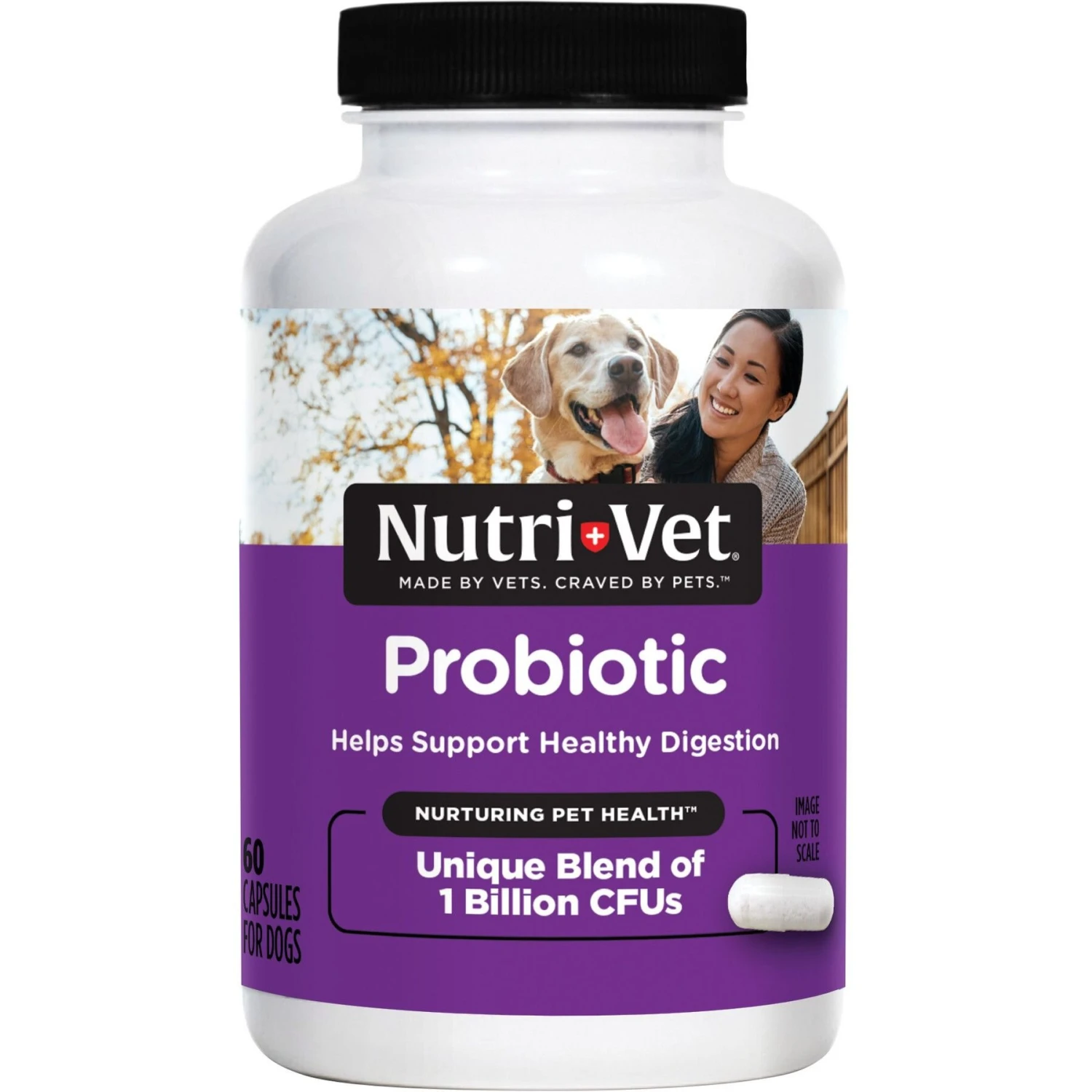 Nutri-Vet Probiotics Capsules Digestive Supplement For Dogs 1 Nutri-Vet Probiotics Capsules Digestive Supplement For Dogs