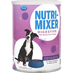 PetAg Nutri-Mixer Digestive Dog Food Topper, 12-oz Jar