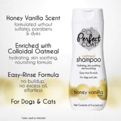 Perfect Coat Natural Oatmeal French Vanilla Dog Shampoo -Pet Wellness 631030 PT5. AC SS1800 V1667948371