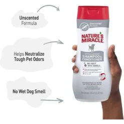 Nature's Miracle Hypoallergenic Dog Shampoo, 16-oz Bottle -Pet Wellness 631038 PT2. AC SS1800 V1667949086