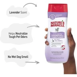 Nature's Miracle Odor Control Dog Shampoo -Pet Wellness 631054 PT2. AC SS1800 V1667948726