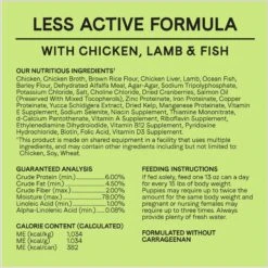 CANIDAE All Life Stages Less Active Chicken, Lamb & Fish Formula Canned Dog Food & CANIDAE All Life Stages Chicken & Rice Formula Canned Dog Food -Pet Wellness 632766 PT4. AC SS1800 V1677265275