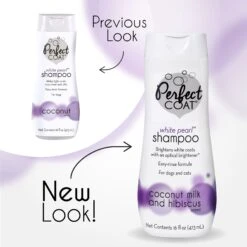 Perfect Coat White Pearl Coconut Dog Shampoo -Pet Wellness 633366 PT4. AC SS1800 V1667949087