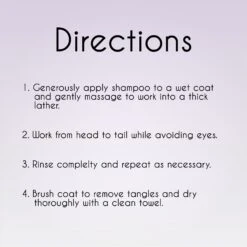 Perfect Coat White Pearl Coconut Dog Shampoo -Pet Wellness 633366 PT6. AC SS1800 V1667947882