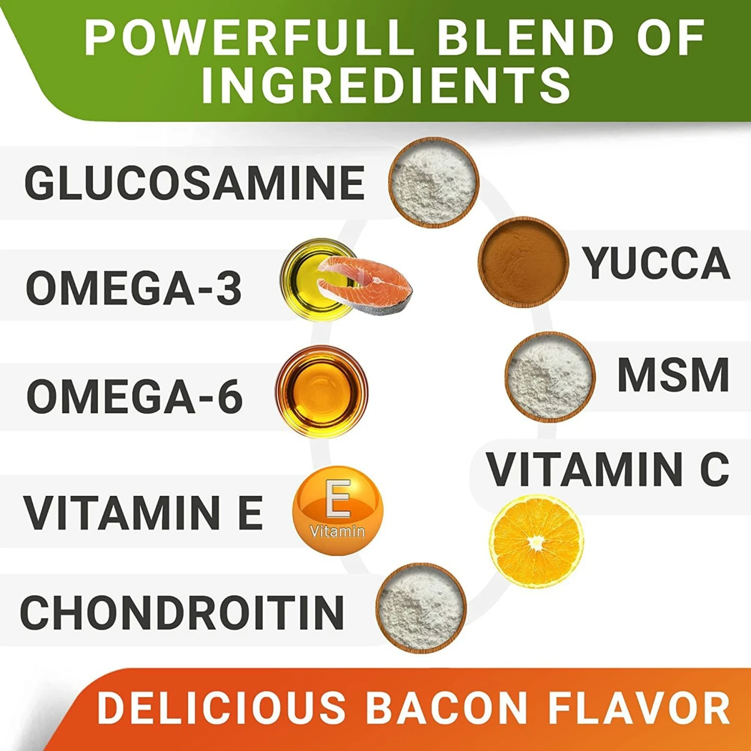 StrellaLab Advanced Mobility Bacon Flavored Chew Supplement For Dogs 4 StrellaLab Advanced Mobility Bacon Flavored Chew Supplement For Dogs - Image 4