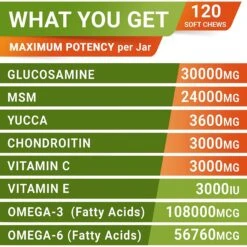 StrellaLab Advanced Mobility Bacon Flavored Chew Supplement For Dogs 10 StrellaLab Advanced Mobility Bacon Flavored Chew Supplement For Dogs -Pet Wellness 635406 PT4. AC SS1800 V1666298426
