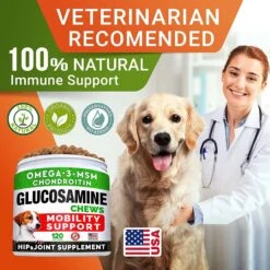 StrellaLab Advanced Mobility Bacon Flavored Chew Supplement For Dogs 11 StrellaLab Advanced Mobility Bacon Flavored Chew Supplement For Dogs -Pet Wellness 635406 PT5. AC SS1800 V1666297280