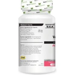 VetriScience Acetylator Capsules Digestive Supplement For Cats & Dogs -Pet Wellness 63714 PT2. AC SS1800 V1658943920