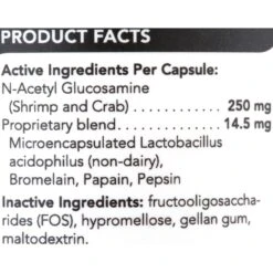 VetriScience Acetylator Capsules Digestive Supplement For Cats & Dogs -Pet Wellness 63714 PT3. AC SS1800 V1658258631