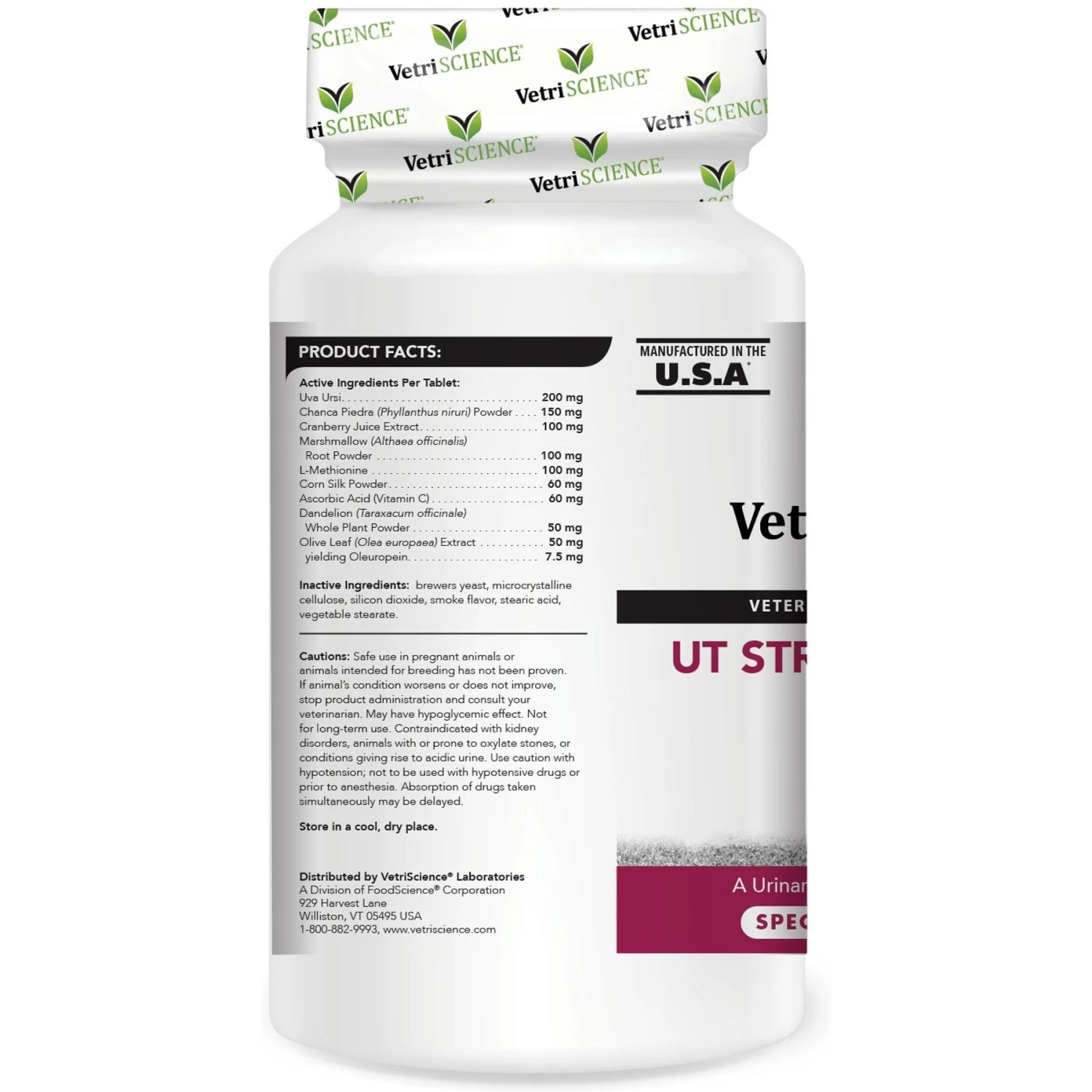 VetriScience UT Strength Stat Chewable Tablets Urinary Supplement For Dogs 2 VetriScience UT Strength Stat Chewable Tablets Urinary Supplement For Dogs - Image 2