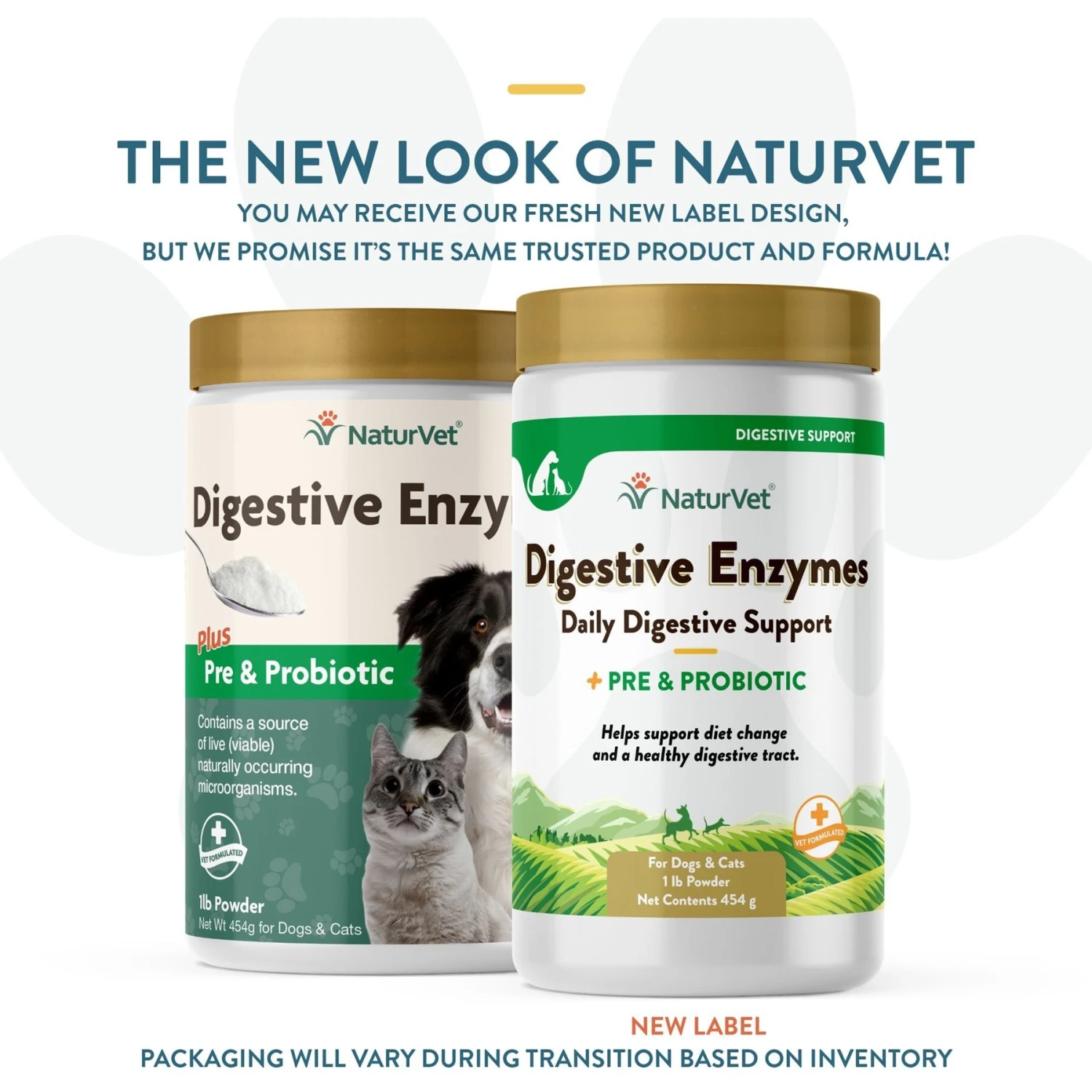 NaturVet Digestive Enzymes Plus Probiotic Powder Digestive Supplement For Cats & Dogs 2 NaturVet Digestive Enzymes Plus Probiotic Powder Digestive Supplement For Cats & Dogs - Image 2